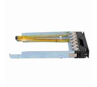 Bandeja de Disco Duro de 2.5 Pulgadas ABS Robusto Universal para RD650 RD550 RD450 RD350 TD350, Proteger la Seguridad de Datos, Silver Black