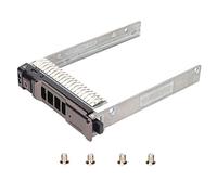 Bandeja de Disco Duro de 2,5 Pulgadas, Bandeja SAS SATa HDD, Soporte de Disco Duro Caddy, Soporte de Montaje de Metal, Caja Adaptadora para DELL M620 M820 M520