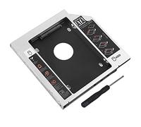 Bandeja De Disco Duro, SATA Disco Duro Caddy Universal 12.7 Mm SATA A SATA 2nd SSD HDD Disco Duro Caddy Bandeja De Adaptador Cajas para DELL HP Lenovo ThinkPad Acer Gateway