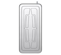 Bandeja de Drenaje de Condensado, Bandeja de Goteo de CA con Manguera, Bandeja de Agua Grande para Fan Coil de Aire Acondicionado Central, Aire Acondicionado de Ventana(93 * 44 cm)