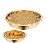 Bandeja de drenaje de de refrigeración, malla de acero inoxidable de 26,2 x 26,2 x 4,7 cm, accesorio de cocina duradero y sin óxido, innovador diseño de drenaje de, utensilio de cocina