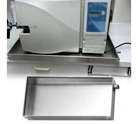 Bandeja de drenaje universal de acero inoxidable para refrigeradores y AC2436 pulgadas, incluye kit de drenaje de 16 x 14 pulgadas para una gestión óptima del condensado y control del agua