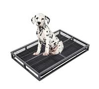 Bandeja de entrenamiento de orinal para mascotas, Bandeja de entrenamiento al aire libre con cajón, soporte for almohadilla for cachorros, suministros for entrenar perros, se fija a la jaula