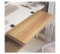 Bandeja de escritorio ajustable con abrazadera, deflector ergonómico para oficina y cocina, soporte de reposabrazos de computadora, relleno de superficie de trabajo expandible, ideal para nización del