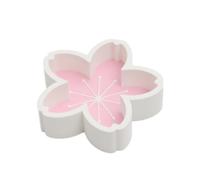 Bandeja de escritorio para teclas, organizador de cinco pétalos, 83 x 21 mm, para coleccionistas de teclado, joyas, mesas de manualidades y bandeja de flores de almacenamiento, soporte para llaves