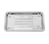 Bandeja de Esterilización Plata Sanitaria de Acero Inoxidable