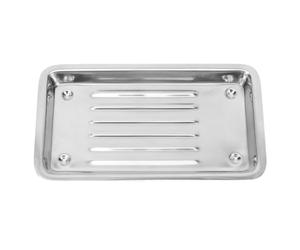 Bandeja de Esterilización Plata Sanitaria de Acero Inoxidable