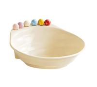 Bandeja de frutas con tenedores, 6 tenedores incluidos, gran capacidad | Bandeja De Frutas Para Fiesta Para Mamás Ocupadas, Propietarios, Fiestas, Reuniones Familiares,