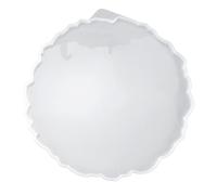Bandeja de frutas, molde de silicona, excelente rendimiento, lavable, reutilizable, fácil de limpiar, bandeja DIY, posavasos