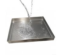Bandeja de Goteo, Bandeja de Drenaje de Acero Inoxidable para Unidad de Aire Acondicionado - Bandeja de Goteo 304 para Evitar Fugas de Agua, Aires acondicionados Exteriores, ma