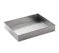 Bandeja de Goteo, Bandeja de Drenaje Grande de Acero Inoxidable para Recoger Aceite, Bandeja de Goteo Apta para lavavajillas para Evitar Fugas de Agua y Proteger los Pisos (39x24 pulgadas/10