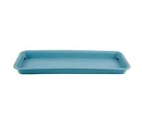 Bandeja de Goteo, Bandeja de Drenaje Grande de plástico para Plantas - Bandeja de Agua de Resina PP Gruesa y Duradera, Esquinas Redondeadas, 48 x 14 x 2,5 cm (19 x 5,5 x 1 Pulgada) - Bandeja