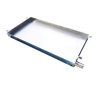 Bandeja de Goteo, Bandeja de Goteo de Acero Inoxidable 304 para Aire Acondicionado con Kit de Drenaje para Sistemas de Aire Acondicionado Split y Bomba de Calor - 120 x 45 cm (47 x 18 pulgad