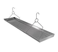 Bandeja de Goteo, Bandeja de Goteo de Acero Inoxidable Grande para Cambio de Aceite - Bandeja Rectangular de 99 cm (39"), diseño a Prueba de Fugas, Superficie Lisa, Protege los Pisos, Ideal