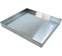 Bandeja de goteo condensado aire acondicionado acero inoxidable 304 | Protección del piso de las bandejas de la recuperación del aceite de la altura 8 cm(50x70cm(20x28in))