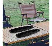 Bandeja de goteo de aceite para parrilla de repuesto de 14 5 pulgadas para parrillas George Foreman para mantener el área de cocción limpia y ordenada (2 piezas)