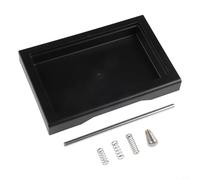 Bandeja de goteo de perfil bajo para Gaggia Classic Pro, máquina de espresso OPV Spring Mod Kit con tubo de drenaje, piezas de repuesto ABS resistentes al calor para RI9403 RI9480 RI9380 (juego de 6
