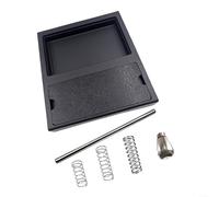 Bandeja de goteo de perfil bajo para Gaggia Classic Pro RI9380/46, RI9403, RI9480 y New Classic, bandeja de goteo delgada de 2ª generación con tubo de drenaje y kit de resorte, ABS resistente al calor