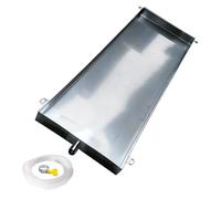 Bandeja de Goteo para Aire Acondicionado: Acero Inoxidable de Alta Resistencia para Sistemas HVAC y lavadoras, protección contra Fugas a Largo Plazo, construcción Duradera, Ideal para Uso do