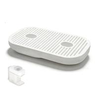 Bandeja de goteo para cafetera Philips Baristina, bandeja de goteo ampliada con recipiente colector para cafetera espresso Philips Baristina, fácil de instalar y limpiar (blanco)