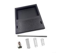 Bandeja de goteo para Gaggia Classic Pro configuración extendida de perfil bajo con volumen de almacenamiento adicional y tubo de drenaje alargado para una mejor compatibilidad (D)