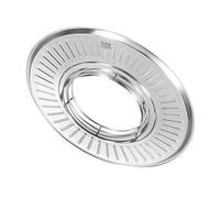 Bandeja de goteo para grasa de acero inoxidable, accesorio de forro de espejo, herramienta de cocina ligera resistente al calor, cocina más saludable, tempura ideal para pollo frito y patatas fritas