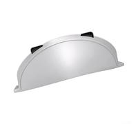 Bandeja de goteo para refrigerador WR17X34471 compatible con GE GFD28GYNEFS/GFE28GYNFFS, repuesto de recogedor de derrames de metal para protección de encimera de cocina y prevención de fugas