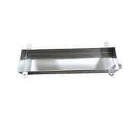 Bandeja de Goteo Versátil de Acero Inoxidable 304 Válida for Calentador de Agua Aire Acondicionado Lavadora y Organización del Hogar Bandeja Aire Acondicionados(90x60x3cm (36x24x1.2in))
