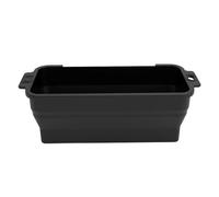 Bandeja de grasa de silicona reutilizable para parrilla, parrillas, colector de aceite, recogedor de grasa