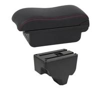 Bandeja de Guantera para Reposabrazos Conjunto De Almacenamiento Para Reposabrazos Central De Para Peugeot 2008/208 (2019-2024).(Black-K)