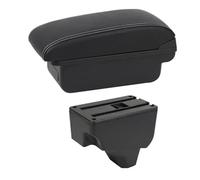 Bandeja de Guantera para Reposabrazos Conjunto De Almacenamiento Para Reposabrazos Central De Para Peugeot 2008/208 (2019-2024).(Black-C)