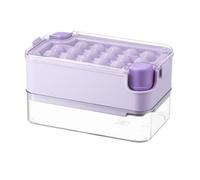 Bandeja de hielo con contenedor, suministros para hacer café helado, bandeja de molde de hielo, para camareros, artistas, caravanas, oficina, bar, club, fiestas de verano, cócteles, bebidas, vino