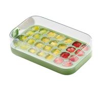 Bandeja de Hielo, Contenedores de Hielo Cubiertos para Congelador, Accesorios De Cocina Reutilizables De Silicona Fácil Desmoldar Moldes De Hielo Para Congelador Cóctel Y Whisky