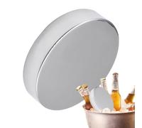 Bandeja de Hielo de Acero Inoxidable, Paquetes de Hielo de Viaje, no Necesita Agua, congelación rápida, Accesorios de refrigeración de Larga duración para Senderismo,