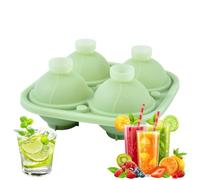 Bandeja de hielo de bolas, molde de silicona para congelador, molde de cocina reutilizable para clima caliente, herramienta para hacer bebidas, preparación de comidas, whisky, bourbon