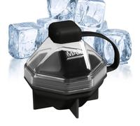 Bandeja de hielo de silicona con forma facetada ICY Block Press Maker | Bandeja de hielo a presión para bebidas, café, cóctel, whisky, camping, cocina, dormitorio, apartamento