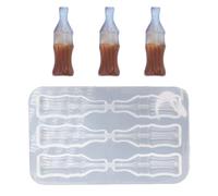 Bandeja de hielo de silicona - para gomosos | Molde para alimentos resistente al calor, caramelos, gelatina, fondant, chocolate, horneado, oso, botella de cola, formas ar