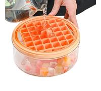 Bandeja De Hielo Grande - Whisky Ice Ball Maker | Bandejas De Hielo Para Congelador, Juego De Plataforma De Cubitera, Bandeja De Hielo Reutilizable, Molde De Hielo Para Whisky, Bandeja