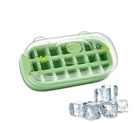 Bandeja de hielo - Molde 3D para cubos de hielo con rejilla,Contenedor vertical creativo para cocina, familia y salidas al aire libre entre amigos