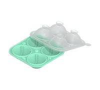 Bandeja de hielo, molde de hielo - Whisky Ice Ball Maker reutilizable,Esfera de novedad Molde de gran artesanía fácil liberación para brandy de bourbon