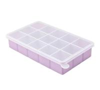 Bandeja de Hielo para Congelador - 15 Compartimentos de Silicona para Cubitos Congelados de Bebida - Bandeja para Formas de Hielo,para Cocina Hogar Apartamento Pub Hotel Casa Rural Noches Familiares