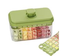 Bandeja de hielo para congelador, máquina de hielo a presión para congelador, de liberación rápida, bandeja de cubo de gran capacidad para cocina, aperitivos diarios, bebidas frías, vino, frutas