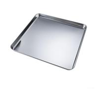 Bandeja de Hornear para acero Inoxidable para Galletas - Lámina al Calor para Pastelería para profesional - Uso en Horno Doméstico 40x30cm(25 * 25 * 5 CM)