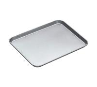 KitchenCraft Bandeja Grande para Horno con Revestimiento Antiadherente, 38 x 30,5 cm - Plateada