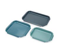 Bandeja de horno Joseph Joseph 305236 rectangular acero al carbón verde set 3 piezas