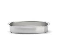 Bandeja de horno rectangular de acero inoxidable 38x26 cm