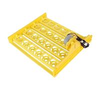 Bandeja de Incubadora de Huevos Bandeja de Volteo de Huevos Automática Profesional 24 Huevos Bandeja de Volteador de Huevos de Gran Capacidad Bandeja de Incubación de Huevos (AC12V)
