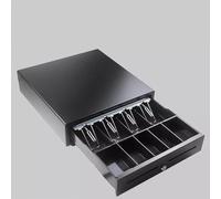 Bandeja de inserción resistente for cajón caja registradora con apertura manual por empuje for pequeñas empresas minoristas