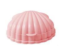 Bandeja de jabón de concha,Jabonera de concha - Bandeja de jabón Seashell Caja ahorradora de jabón - Soporte de jabón drenable de dibujos animados, bandeja de concha marina, protector para el hogar, b
