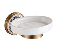 Bandeja de jabón de latón de Bronce Antiguo, Accesorios de Hardware de baño Colgantes en la Pared del Estante de jabón, diseño de Porcelana